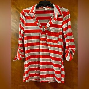 Belle Du Jour Striped Top